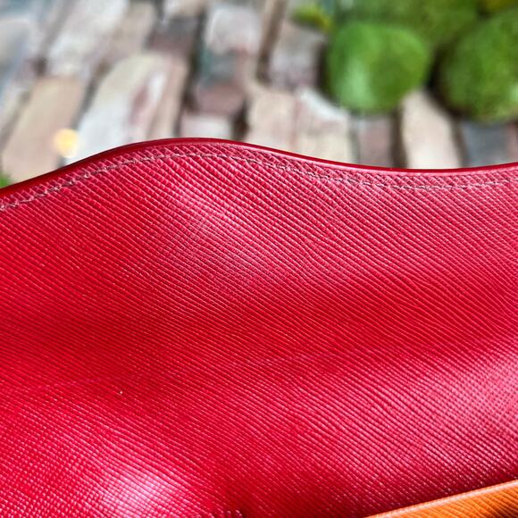 PRADA Wave Saffiano Leather Continental Wallet - Picture 13 of 15